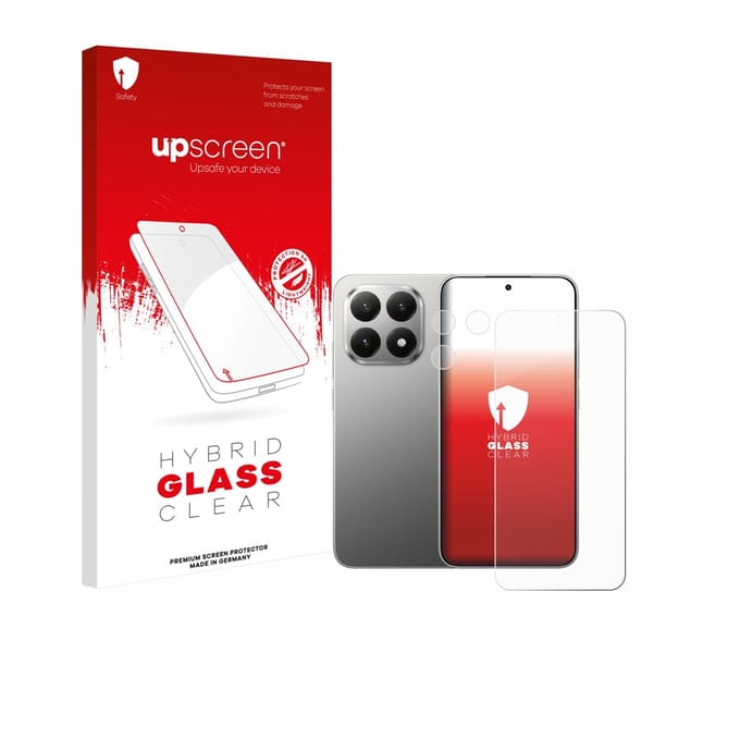 upscreen - Screenprotector voor Xiaomi 15T (Voor+Camera) - Folie Beschermfolie Beschermglas transparant