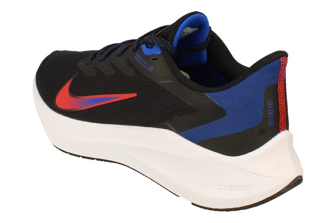 Nike Zoom Winflo 7 Heren Zwarte Sneakers