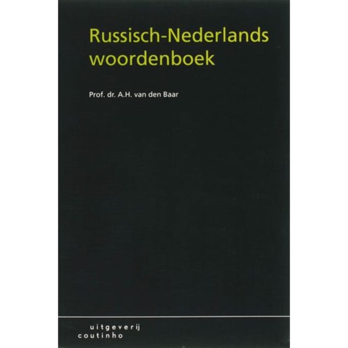 Russisch-Nederlands Woordenboek - A.H. van den Baar