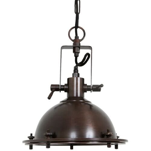 KS Verlichting Hanglamp Beaufort Antiek Koper