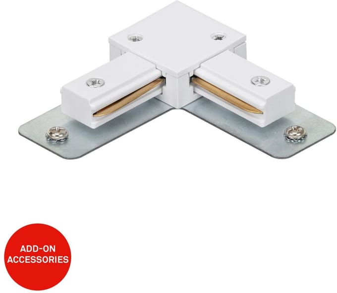 Briloner Rail - Railsysteem - 8004006 - Toebehoren - Verlengelement - 8,6 cm - Wit