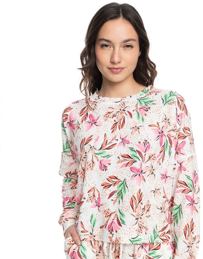 Roxy Currentmoodcrew Sweatshirt Veelkleurig M Vrouw