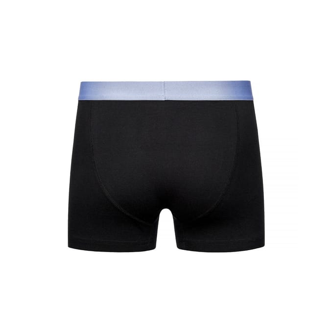 Henleys Heren Blackiris Boxershorts (Set van 5) (Zwart)