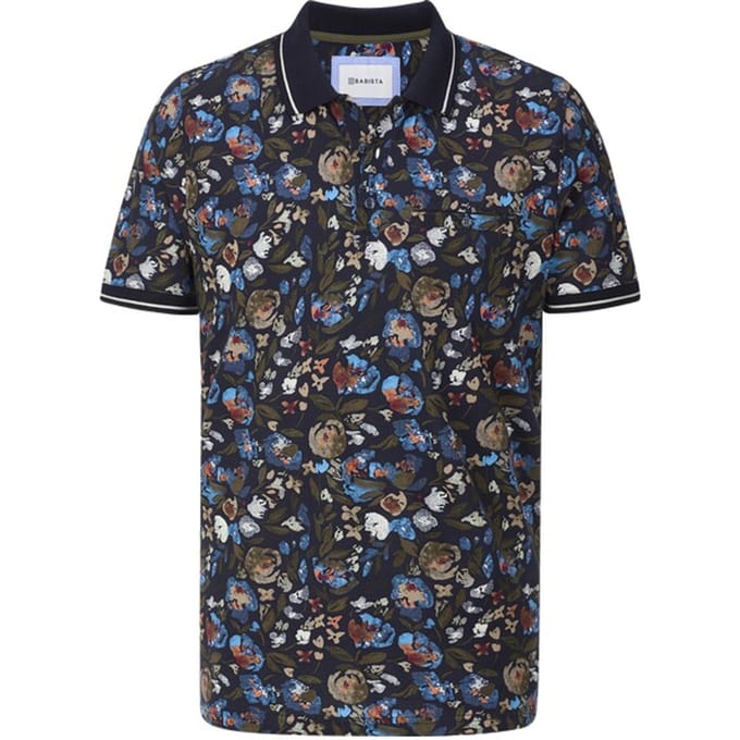 Babista herren Poloshirt - 52/54 - donkerblauw - Plus Size