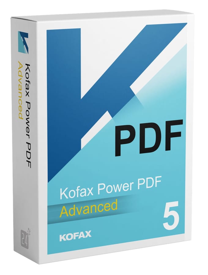 Kofax Power PDF Advanced 5 VLA (for Enterprise) 5 - 24 Gebruiker(s)