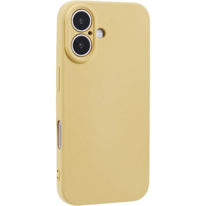 Mocaa Apple iPhone 16 Lens Protection Hoesje Geel