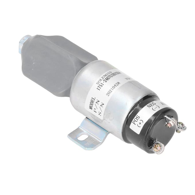 Stop Solenoïde ABS Afsluiting Vlamuitval Solenoïde Klep voor Mitsubishi S6K Motor 24V 17512467UIBIS5A