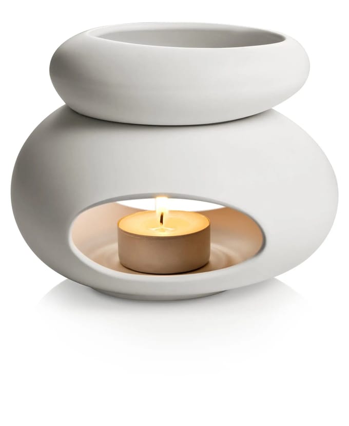 Tescoma 906832.11 Aroma Diffuser, Keramiek, Wit, 12,5x10,5x10 cm
