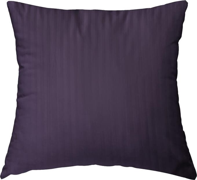 HNL Refined Uni Stripe Kussensloop - 80x80 cm - Vintage Purple