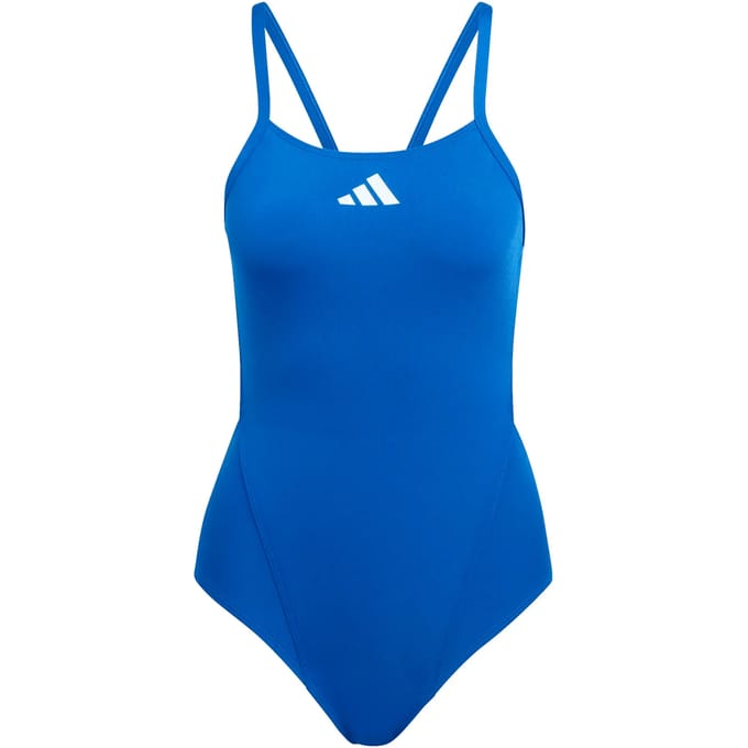 Adidas Performance Ripstream Team C-Rug Zwempak Met Dunne Bandjes - Dames - Blauw