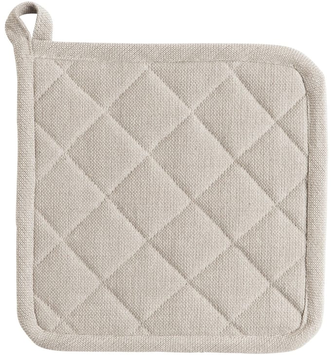 Linen & More - Pannenlap - Indi Beige - 20x20cm - 1 stuk