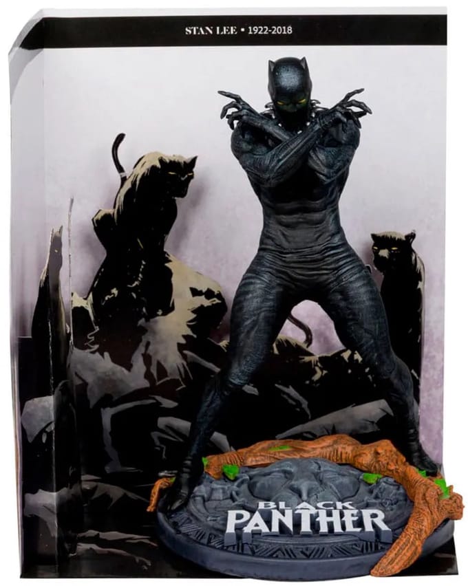 McFarlane Toys Marvel Collection PVC Statue 1/10 Black Panther (Marvel Knights #4)17 cm Beeld