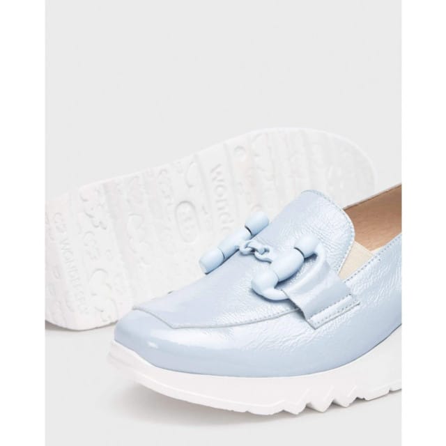 Wonders Dance - dames moccasin - Blauw - maat 42 (EU) 9 (UK)
