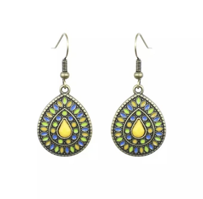 Jomide Oorhangers Vintage Drop Dangle - Dames - 6