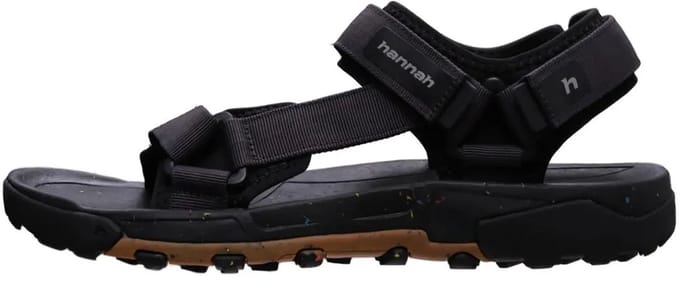 Hannah Garnet Sandalen Zwart EU 45 Man