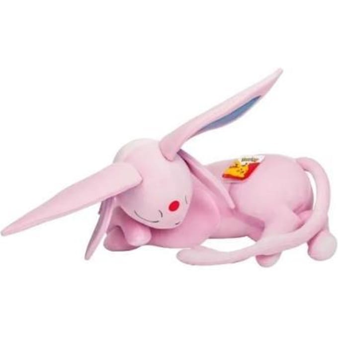 Pokemon Sleeping Espeon pluche 45cm Bekende knuffels