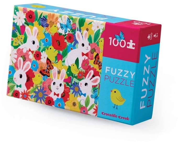 Crocodile Creek puzzel - 100 stukjes - Pasen puzzel voor kinderen.