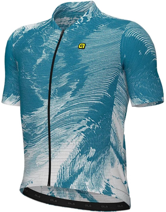 Ale Pr-e Fan Korte Mouw Wielertrui Blauw M Man