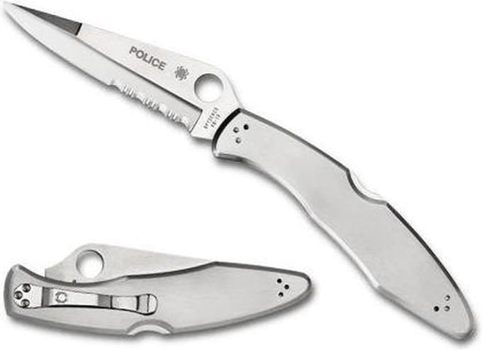 Spyderco Zakmes Police Plain-Serrated