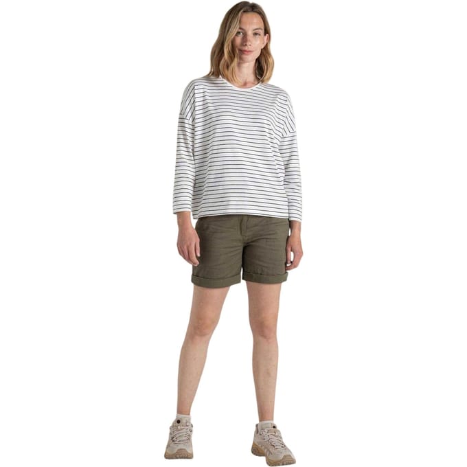 Craghoppers Dames/Dames Kielder Drop Shoulder T-shirt (Marineblauw)