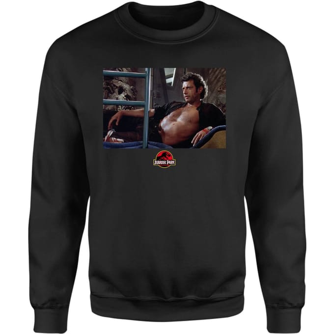 Jurassic Park Jeff Goldblum Sweatshirt - Black - XXL