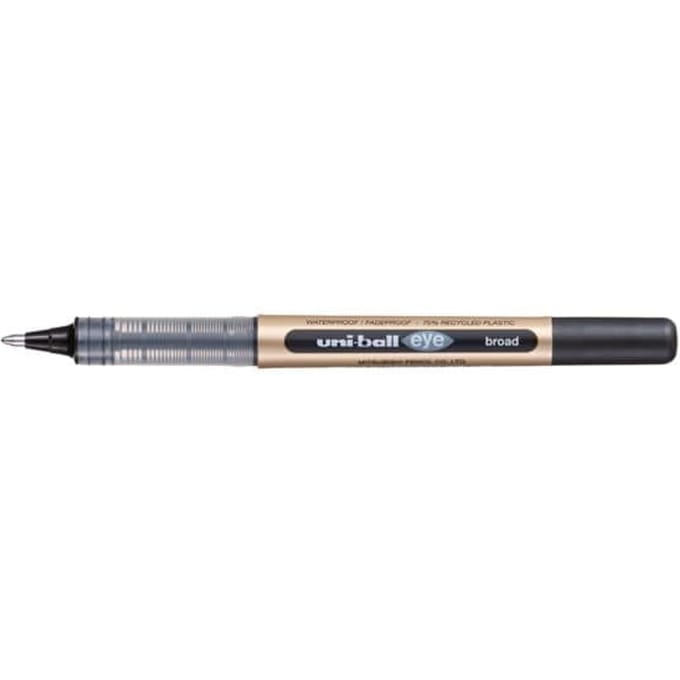 Rollerpen Uni-ball Eye eco 150E breed zwart