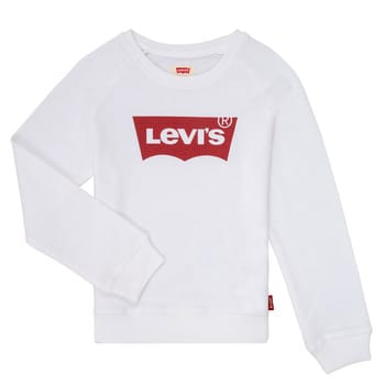 Levi´s ® Kids Ket Item Logo Sweatshirt Wit 6 Months Meisje
