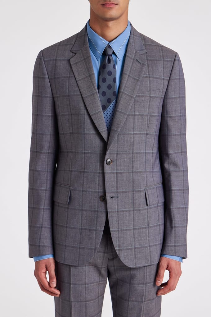 Paul Smith Gents Tailored Fit 2btn Jacket Mauve Taglia: 46 | Giacche leggere Outlet | Uomo | Viola