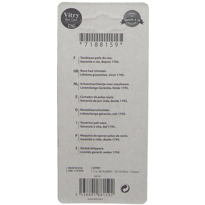 Vitry Classic Trimmer Neusharen 1043 1 Overige