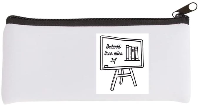 Akyol - bedankt voor alles juf Etui - Juf - juf - leraar - 20 bij 9 cm