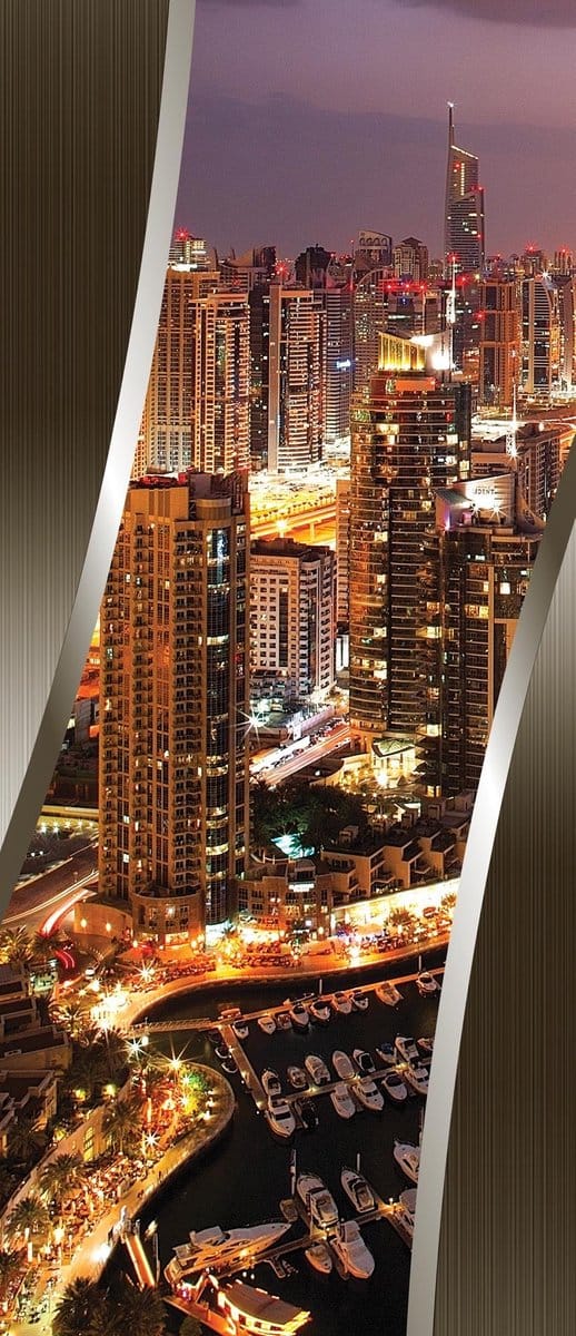 View Dubai City Skyline Photo Wallcovering