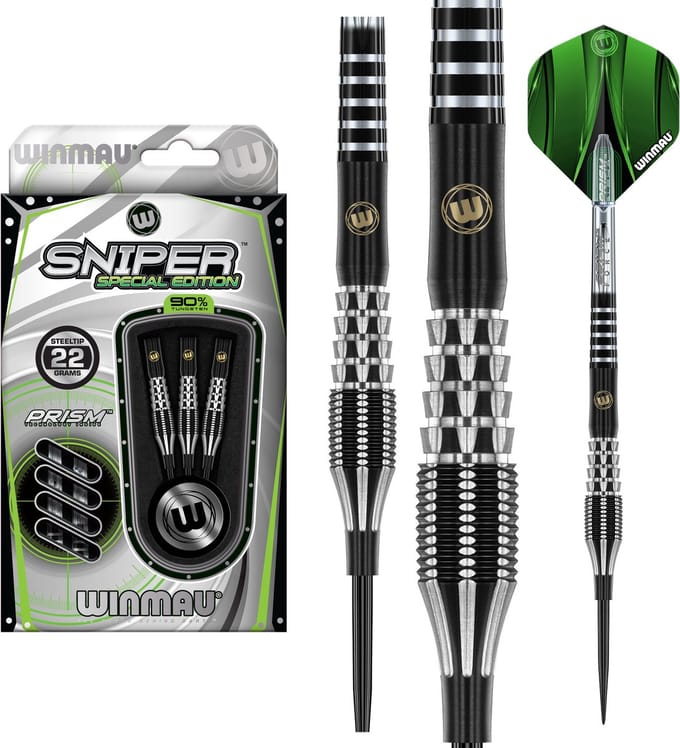Winmau Sniper S.E. V1 90% - Dartpijlen