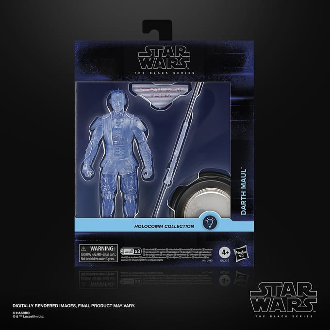 Star Wars Black Series Holocomm Collection Action Figure Darth Maul