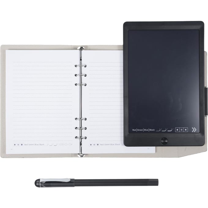 Digitale Pennen Notebook Smart Pen Schrijfgerei Set Bevat Smartpen Smart A5 Pu Leer Notebook Herbruikbaar Schrijftablet Amp