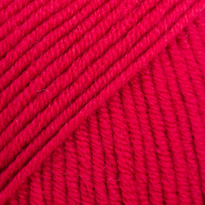 DROPS Merino Extra Fine Uni Colour - 11 karmijnrood - Wol Garen