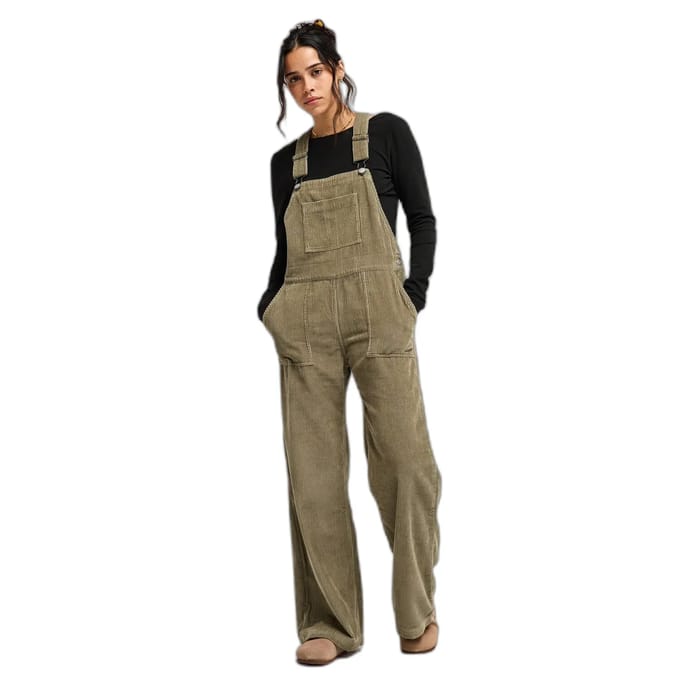 Roxy Trailblazer Oversize Overall Groen L Vrouw