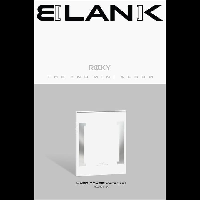 ROCKY 2e Mini Album BLANK Random Ver white