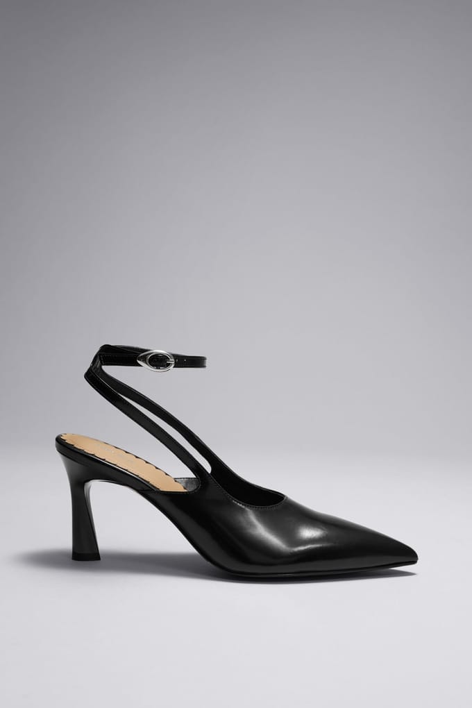 & Other Stories Jaqueline Pointy Pump Black Größe: 36 | Pumps Outlet | Damen | Schwarz