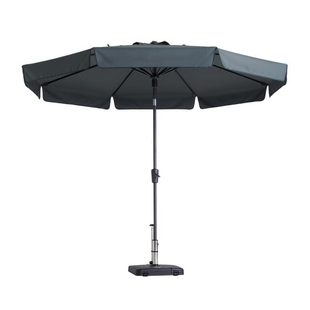 Madison - Parasol Flores Rond -  300cm - Grijs