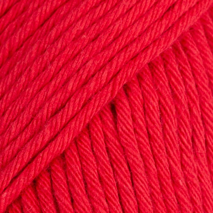 DROPS Paris Uni Colour - 12 rood - Katoen Garen