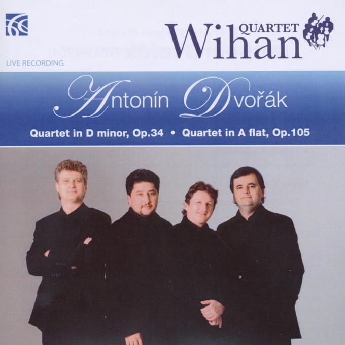 Wihan Quartet - Dvořák: String Quartets in D Minor Op.34, Quartet in A Flat, op.105 (CD)