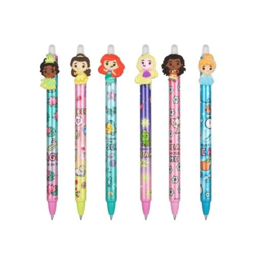 Disney princess uitwisbare gelpen, assorti