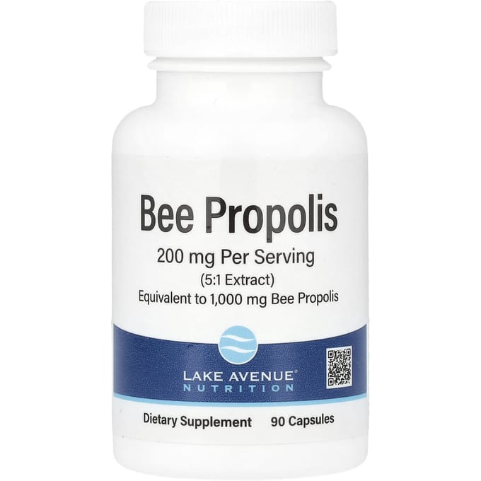 Lake Avenue Nutrition, Propolis, 1.000 mg, 90 vegetarische capsules