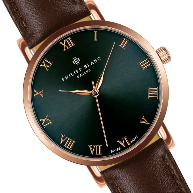 Horloge met band Philipp Blanc Bern Link