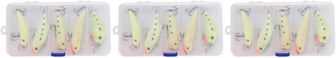 Forel Lokt Set - Vis Aas - Vissen Op Zee - Bionisch Ontwerp - 15 Stuks - Multicolor