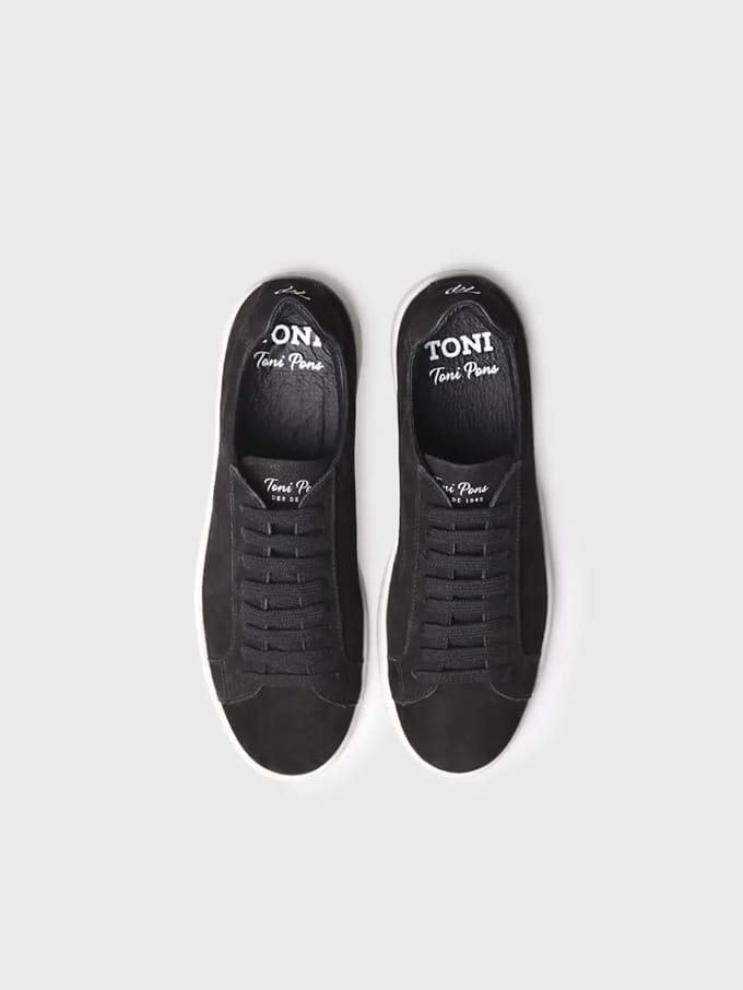 Vetersneakers voor heren van nubuck leer | DALMAU