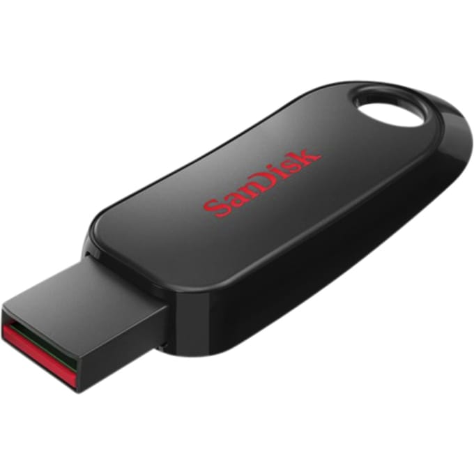 SanDisk Cruzer Snap USB-stick 64 GB Zwart SDCZ62-064G-G35 USB-A 2.0