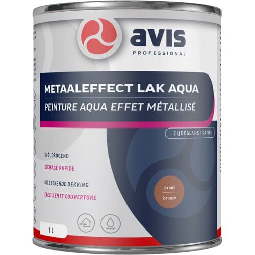 Avis Aqua Metallic Brons 1 Ltr