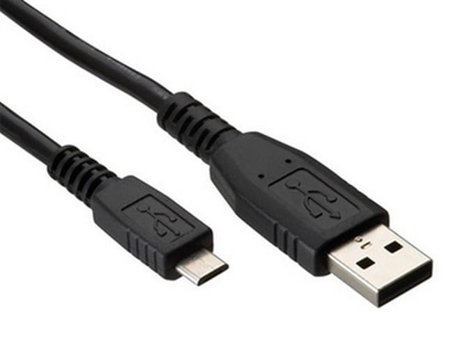 Hamlet XUMICROU150B USB-kabel USB 2.0 1,5 m USB A Micro-USB B Zwart
