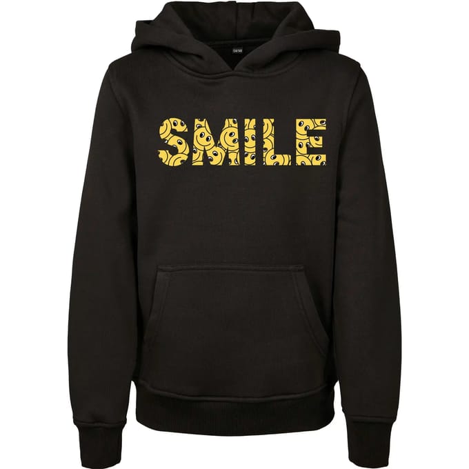 Kinder sweatshirt met capuchon Mister Tee smile box